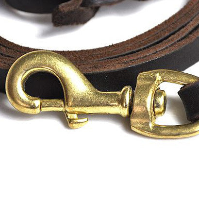 Correa de Tracción Premium en Cuero para Mascotas - Image 3