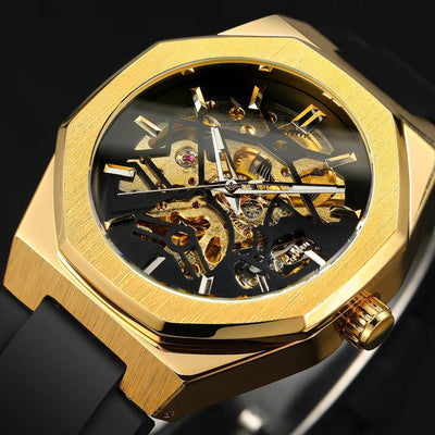 Reloj Automático Mecánico con Correa de Caucho - Image 24