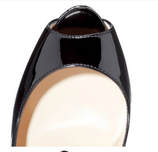Sandalias de Tacón Alto Plataforma Charol Boca de Pez - Zapatos Sexy para Mujer - Image 8