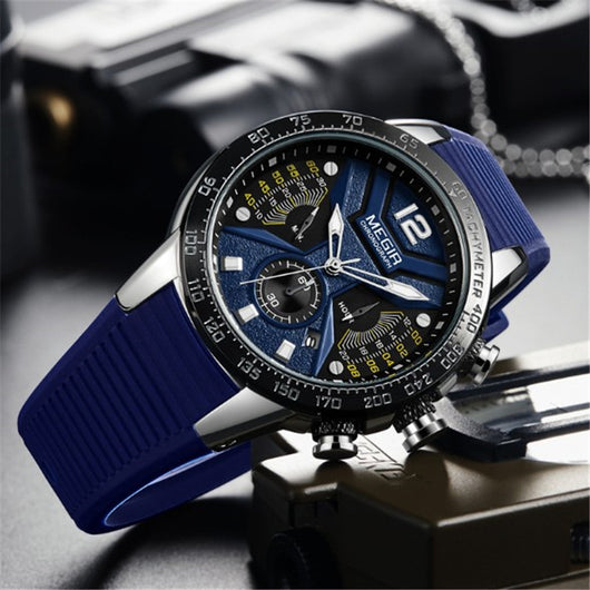 Reloj Deportivo Cronógrafo Sumergible con Movimiento Quartz - Image 8