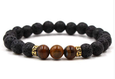 Pulsera Difusora de Aceites Esenciales con Piedras de Lava - 15 Colores Chakra Buddha Yoga - Image 5