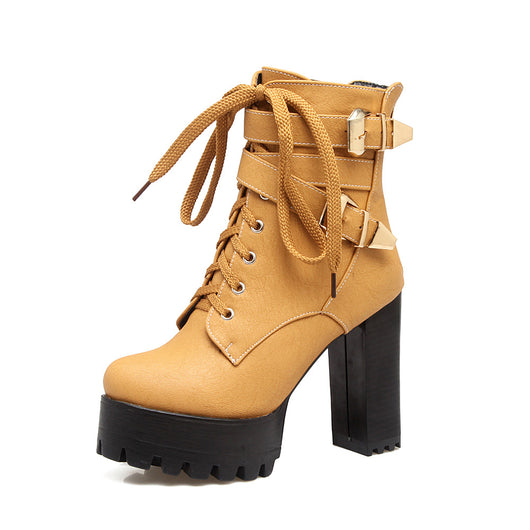 Botas Martin de Tacón Alto Elegantes - Image 7