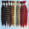 Extensiones Boho Trenzas Ondas Playa Cabello Sintético Giro Profundo