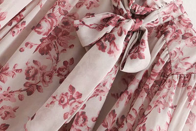 Blusa con Volantes y Estampado Botones - Image 5