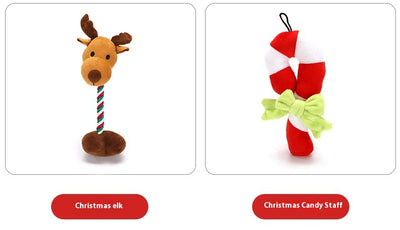 Traje Navideño para Mascotas con Sonido - Juguete Resistente para Perros y Gatos - Image 15