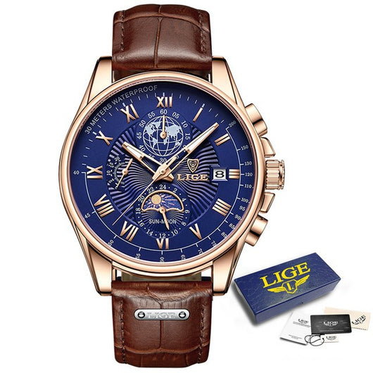 Reloj Cronógrafo Multifuncional Impermeable con Esfera Luminosa - Image 9