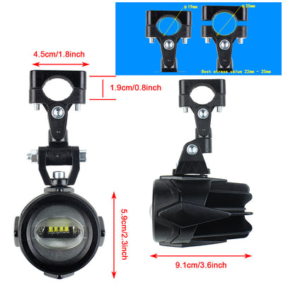 Faro Explorador LED de Alta Potencia para Moto - Image 3