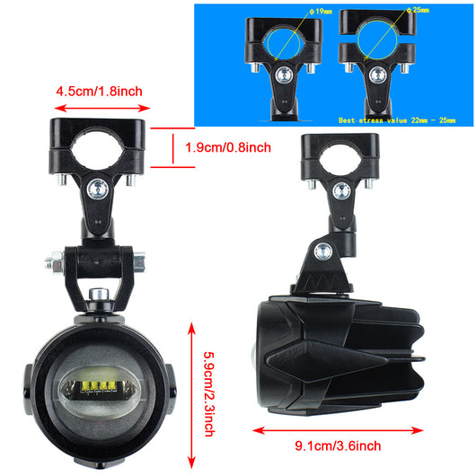 Faro Explorador LED de Alta Potencia para Moto - Image 3
