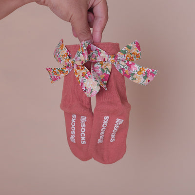 Calcetines Cortos con Moño Floral - Image 17