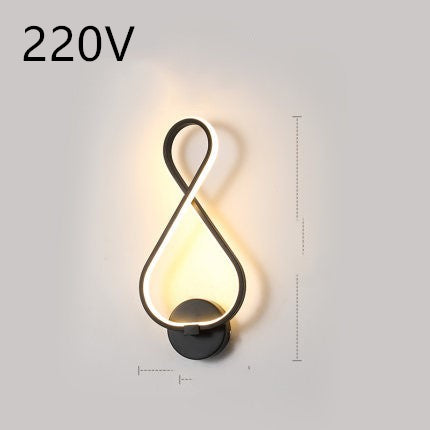 Lámpara de Pared LED Nórdica Minimalista para Dormitorio - Image 42