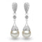 Aretes de Perlas Largas Elegantes