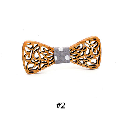 Corbata de Moño de Madera - Image 12