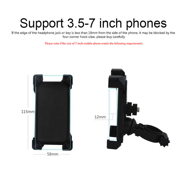 Soporte Universal para Celular en Bicicleta