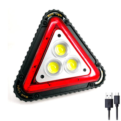 Triángulo de Emergencia LED Recargable y Solar