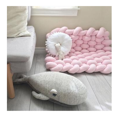 Tapete Tejido a Mano Antideslizante con Acolchado - Yoga, Decoración y Protección