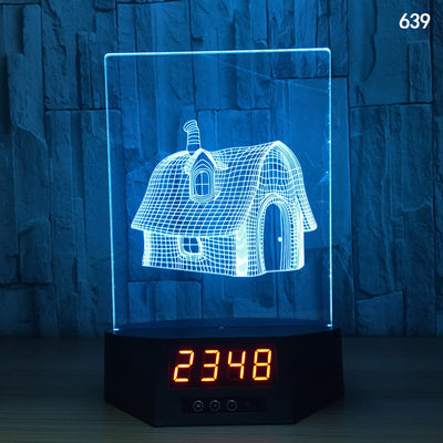 Lámpara LED Delfín 3D con Carga Inalámbrica - Luz Nocturna Brillante - Image 18