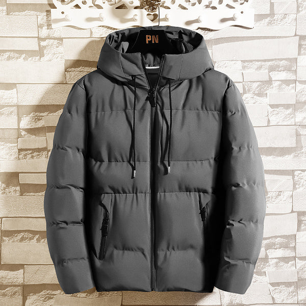 Chaqueta Acolchada Térmica con Capucha - Abrigo Cálido de Plumón