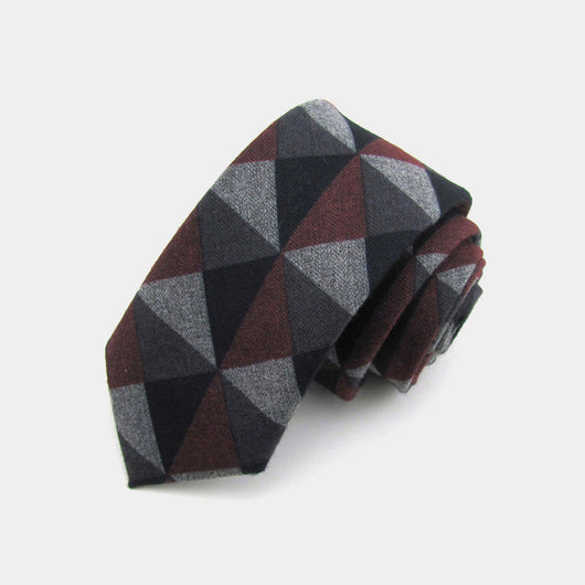 Corbata de Franela Británica para Hombre - Estilo Formal y Casual - Image 31