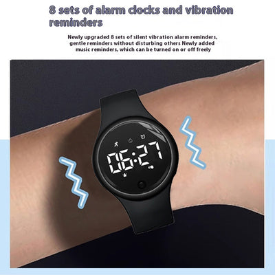 Reloj Inteligente Silencioso para Estudiantes con Vibración y Alarma - Image 2