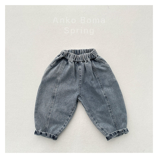 Pantalones Baggy Retro Estilo Japonés de Corte Relajado - Image 2