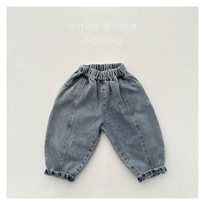 Pantalones Baggy Retro Estilo Japonés de Corte Relajado - Image 2