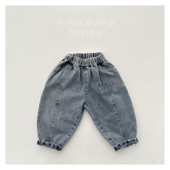 Pantalones Baggy Retro Estilo Japonés de Corte Relajado