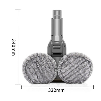 Mopa Eléctrica 2 en 1 con Succión y Limpieza Húmeda y Seca - Image 7