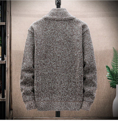 Suéter Casual con Cuello Tipo Abrigo - Tejido Elegante y Versátil - Image 13