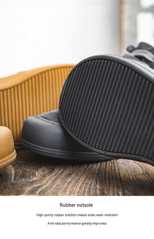 Botas Casuales Martin para Hombre de Cuero Genuino con Suela Gruesa - Image 12