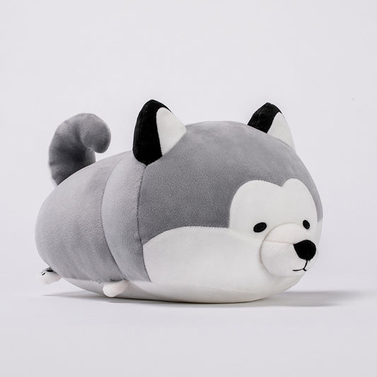 Almohada Peluche Husky Q Version - Compañero Perfecto para Descansos en Oficina - Image 2