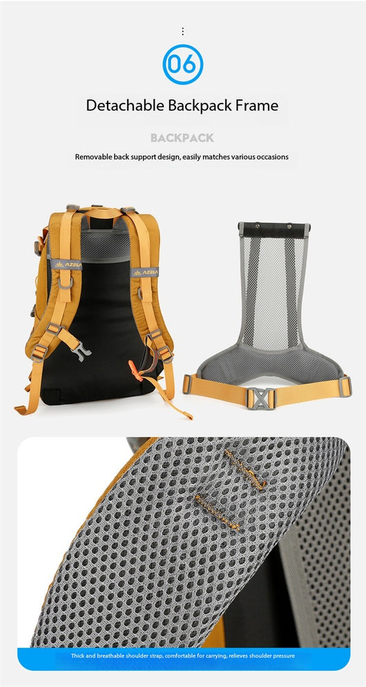 Mochila de Trekking AZELA 30L - Backpack Resistente para Senderismo y Camping - Image 24
