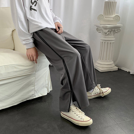 Pantalones Holgados Rectos Ancho Noveno para Hombre - Image 12