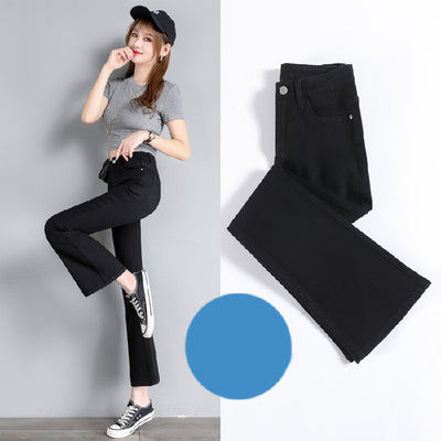 Pantalón Cropped Acampanado Cintura Alta Reductor para Mujer - Image 15