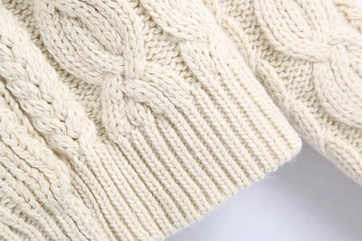 Cardigan Tejido Suave con Cuello de Pelaje - Chaqueta Acogedora - Image 14