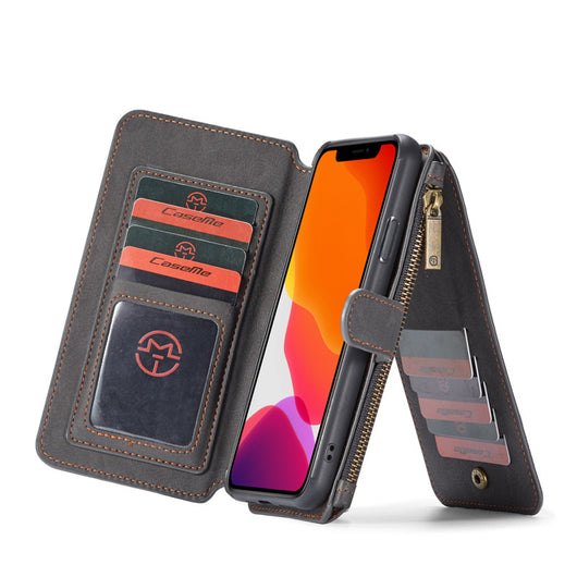 Funda Cartera Samsung S8/S8+ Cuero Vintage con Compartimientos y Cierre - Image 11