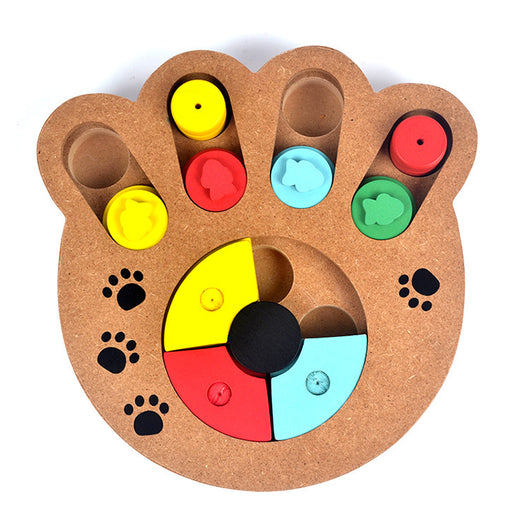 Juguete Puzzle Interactivo de Madera para Perros - Alimentador Multifuncional - Image 8