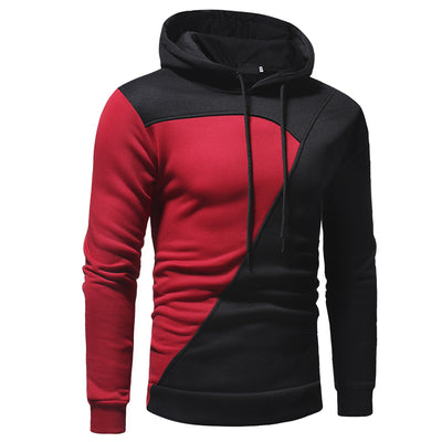 Sudadera con Capucha de Bloques de Color - Image 3