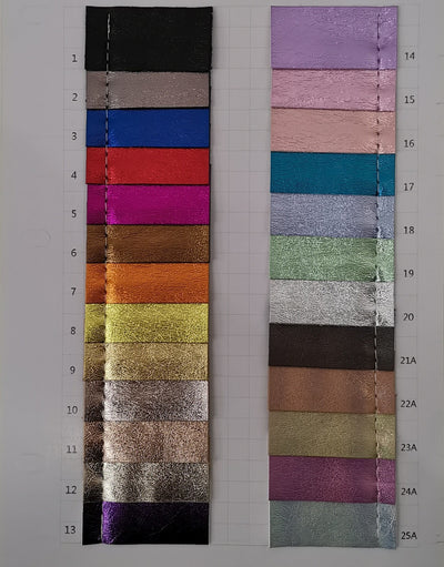 Cuero Ecológico PU con Acabado Metalizado - Resistente y Sostenible - Image 7