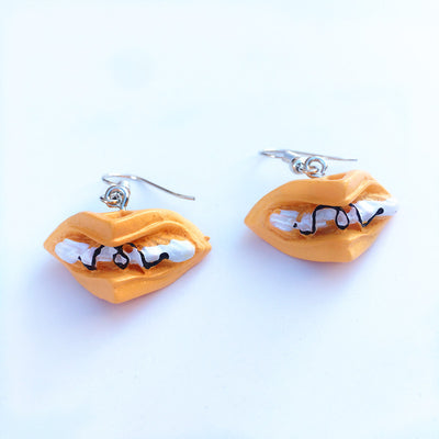 Aretes Divertidos de Hamburguesa Creativa - Image 5