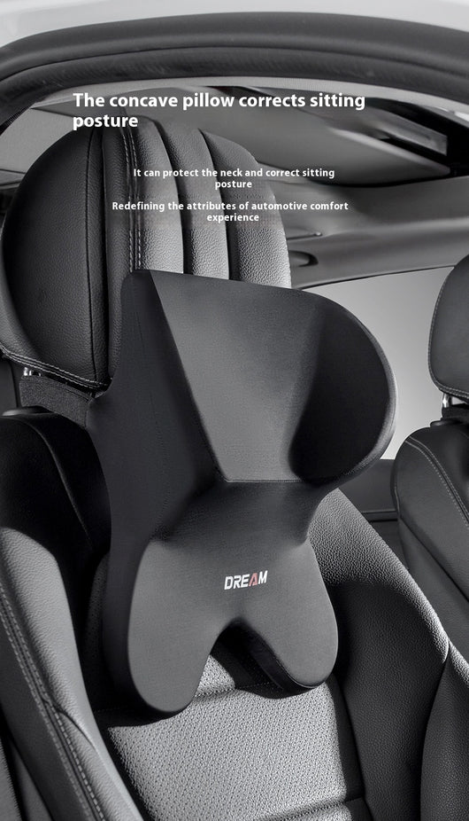 Almohada Cervical de Espuma Viscoelástica para Auto - Soporte Lumbar y Reposacabezas - Image 18