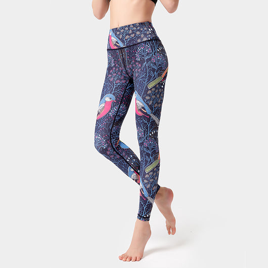 Pantalones de Yoga Estampados de Secado Rápido - Image 42