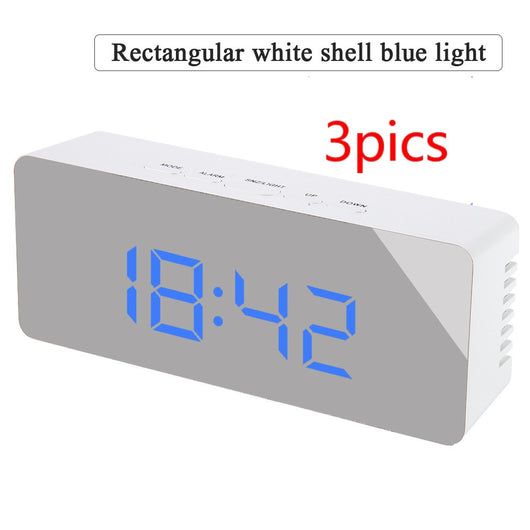 Espejo LED Multifuncional con Reloj Digital - Image 6