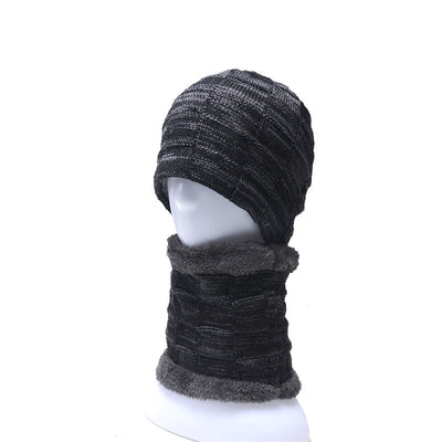 Juego de Cuello y Gorro de Punto en Terciopelo - Image 10