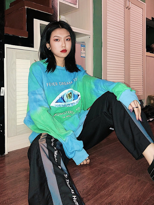 Sudadera Oversize Eye Letter - Image 3