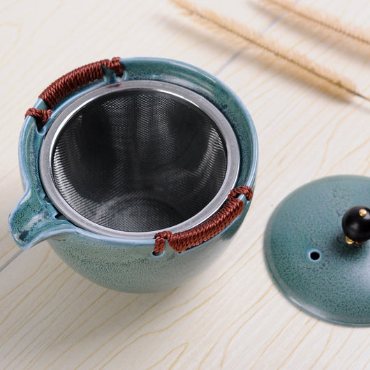 Juego de Té Kung Fu Portátil con Colador Integrado - Image 4
