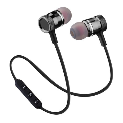 Auriculares Bluetooth deportivos magnéticos con micrófono y control de línea - Image 5