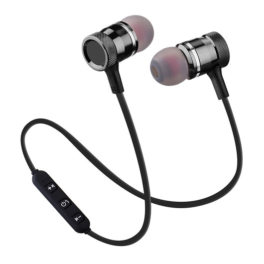 Auriculares Bluetooth deportivos magnéticos con micrófono y control de línea - Image 5