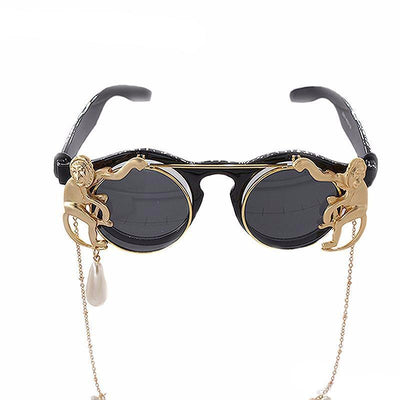 Gafas de Sol Steampunk Vintage con Diseño Retro