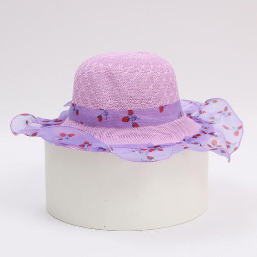 Sombrero Princesa para Niñas - Protección Solar Elegante - Image 3