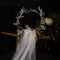 Velo de novia con corona de flores - Accesorios para vestido de boda